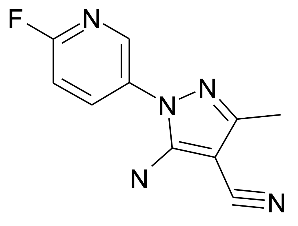 5-Amino-1-(6-fluoro-pyridin-3-yl)-3-methyl-1H-pyrazole-4-carbonitrile