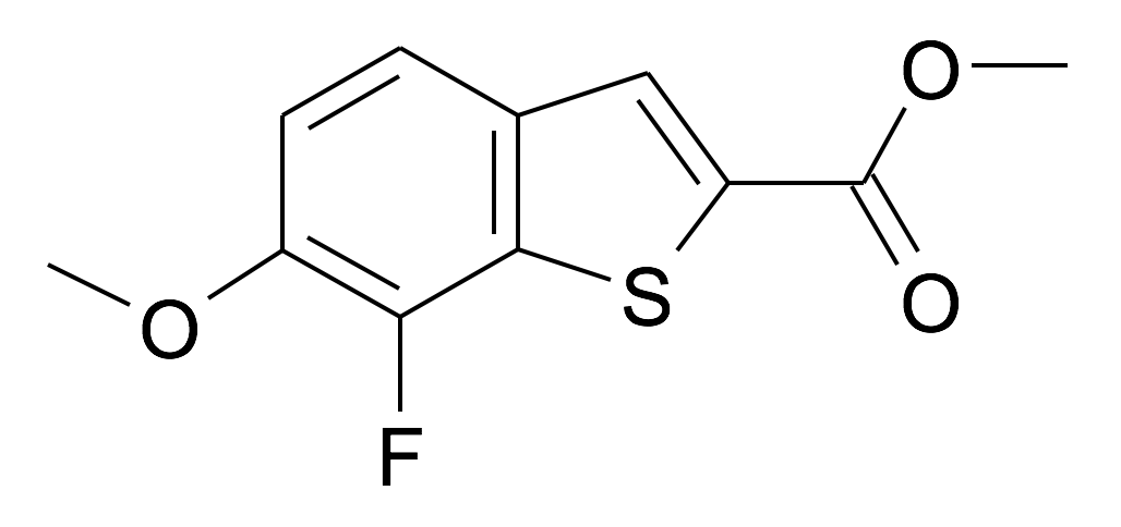 1954362-10-7 | MFCD29582827 | 7-Fluoro-6-methoxy-benzo[b]thiophene-2-carboxylic acid methyl ester | acints