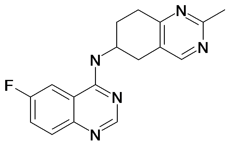 MFCD34169001 | (6-Fluoro-quinazolin-4-yl)-(2-methyl-5,6,7,8-tetrahydro-quinazolin-6-yl)-amine | acints