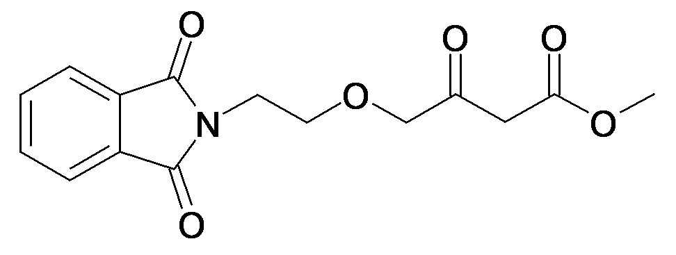 4-[2-(1,3-Dioxo-1,3-dihydro-isoindol-2-yl)-ethoxy]-3-oxo-butyric acid methyl ester