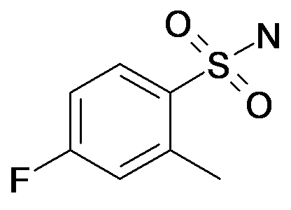 4-Fluoro-2-methyl-benzenesulfonamide