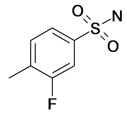 3-Fluoro-4-methyl-benzenesulfonamide