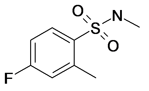 4-Fluoro-2,N-dimethyl-benzenesulfonamide