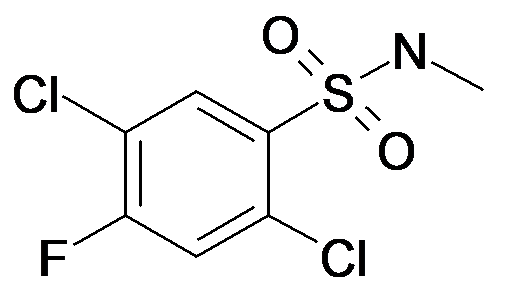 2,5-Dichloro-4-fluoro-N-methyl-benzenesulfonamide