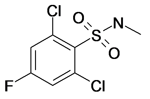 2,6-Dichloro-4-fluoro-N-methyl-benzenesulfonamide