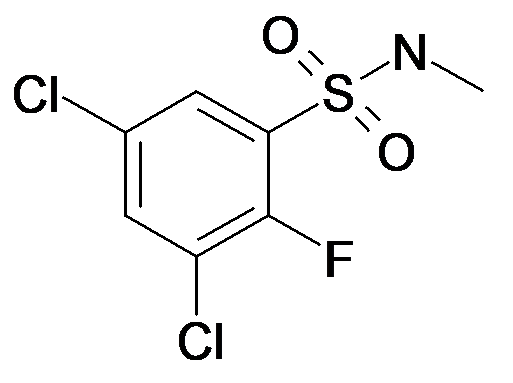 3,5-Dichloro-2-fluoro-N-methyl-benzenesulfonamide