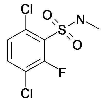 3,6-Dichloro-2-fluoro-N-methyl-benzenesulfonamide