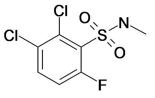 2,3-Dichloro-6-fluoro-N-methyl-benzenesulfonamide