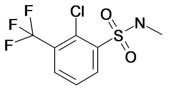 2-Chloro-N-methyl-3-trifluoromethyl-benzenesulfonamide