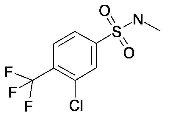 3-Chloro-N-methyl-4-trifluoromethyl-benzenesulfonamide