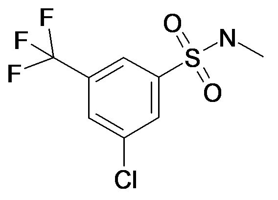 3-Chloro-N-methyl-5-trifluoromethyl-benzenesulfonamide