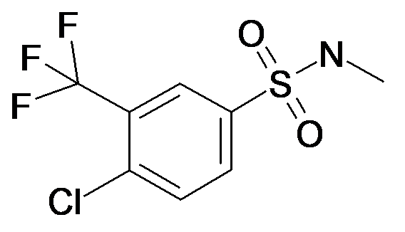 4-Chloro-N-methyl-3-trifluoromethyl-benzenesulfonamide