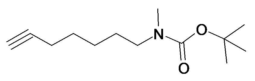 Hept-6-ynyl-methyl-carbamic acid tert-butyl ester