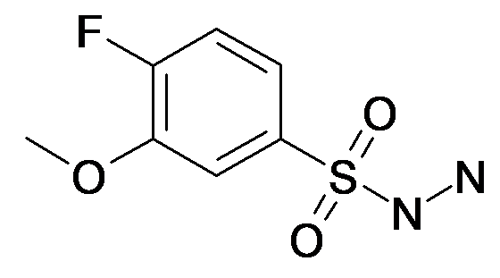 4-Fluoro-3-methoxy-benzenesulfonyl hydrazide