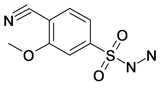 4-Cyano-3-methoxy-benzenesulfonyl hydrazide