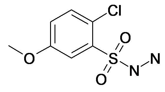 2-Chloro-5-methoxy-benzenesulfonyl hydrazide