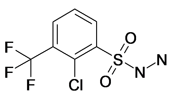 2-Chloro-3-trifluoromethyl-benzenesulfonyl hydrazide