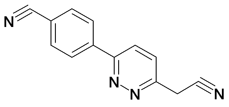 4-(6-Cyanomethyl-pyridazin-3-yl)-benzonitrile