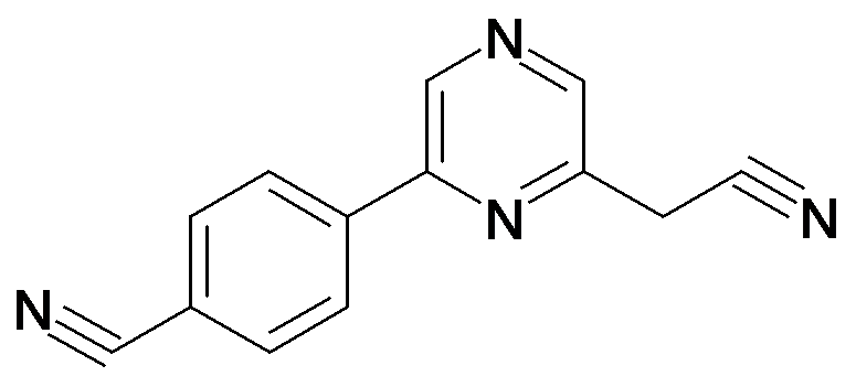 4-(6-Cyanomethyl-pyrazin-2-yl)-benzonitrile