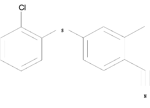 4-(2-Chloro-phenylsulfanyl)-2-methyl-benzonitrile