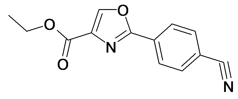 2-(4-Cyano-phenyl)-oxazole-4-carboxylic acid ethyl ester