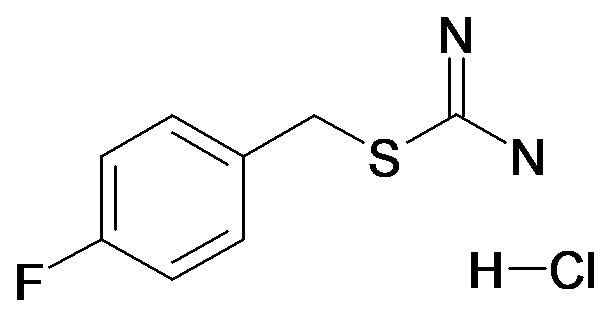 2-(4-Fluoro-benzyl)-isothiourea; hydrochloride