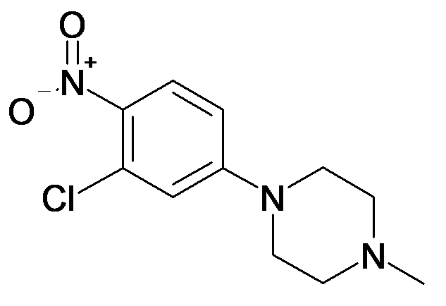 1-(3-Chloro-4-nitro-phenyl)-4-methyl-piperazine