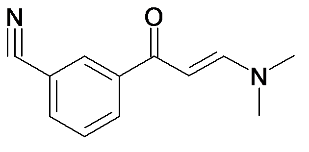 3-((E)-3-Dimethylamino-acryloyl)-benzonitrile