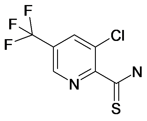 3-Chloro-5-trifluoromethyl-pyridine-2-carbothioic acid amide